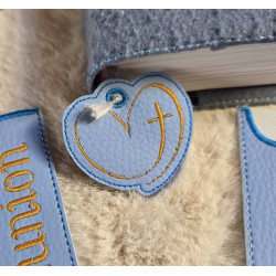 Stickdatei - ITH Anhänger Herz Kreuz